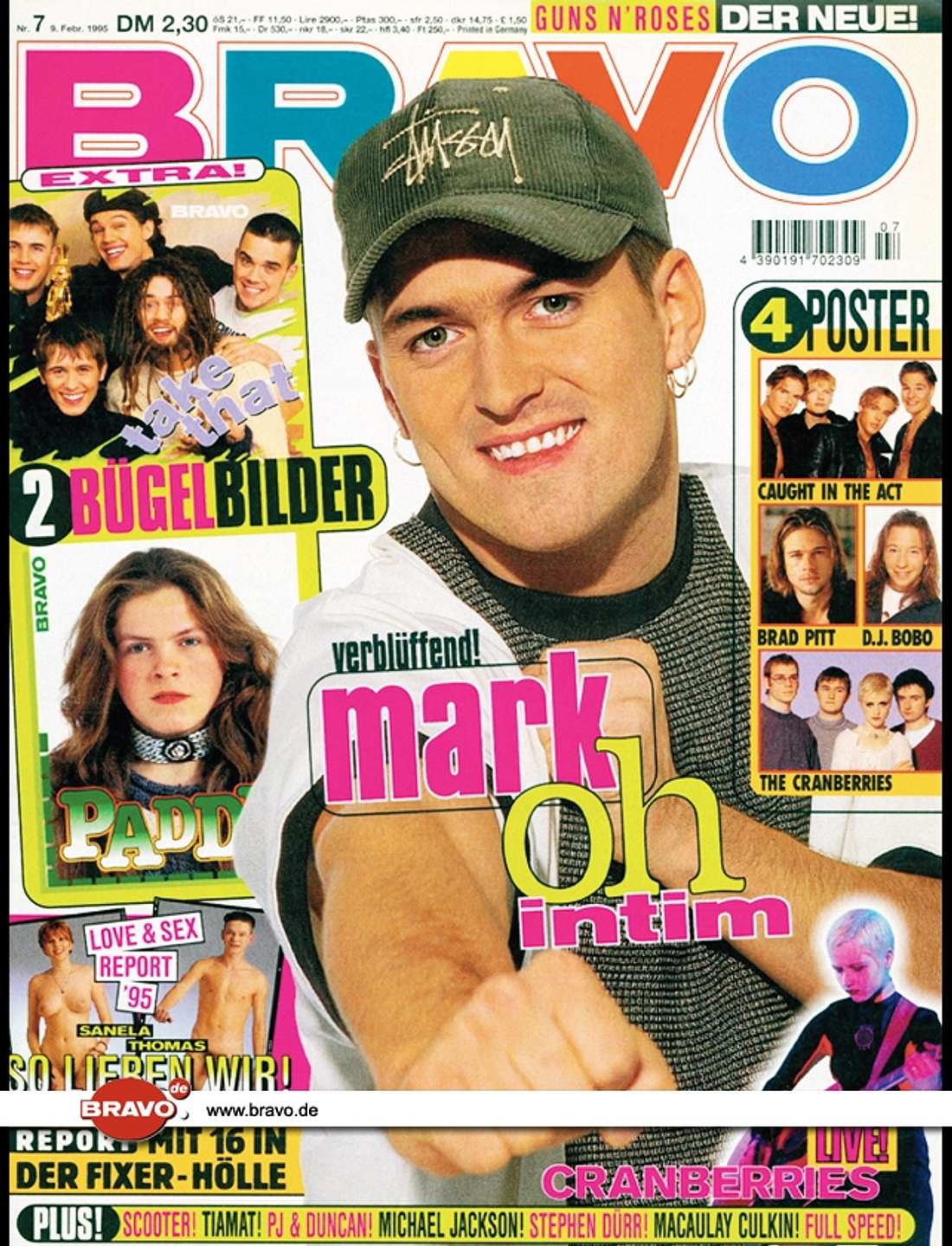 BRAVO Titelbilder 1995 BRAVO Titelbilder 1995 BRAVO