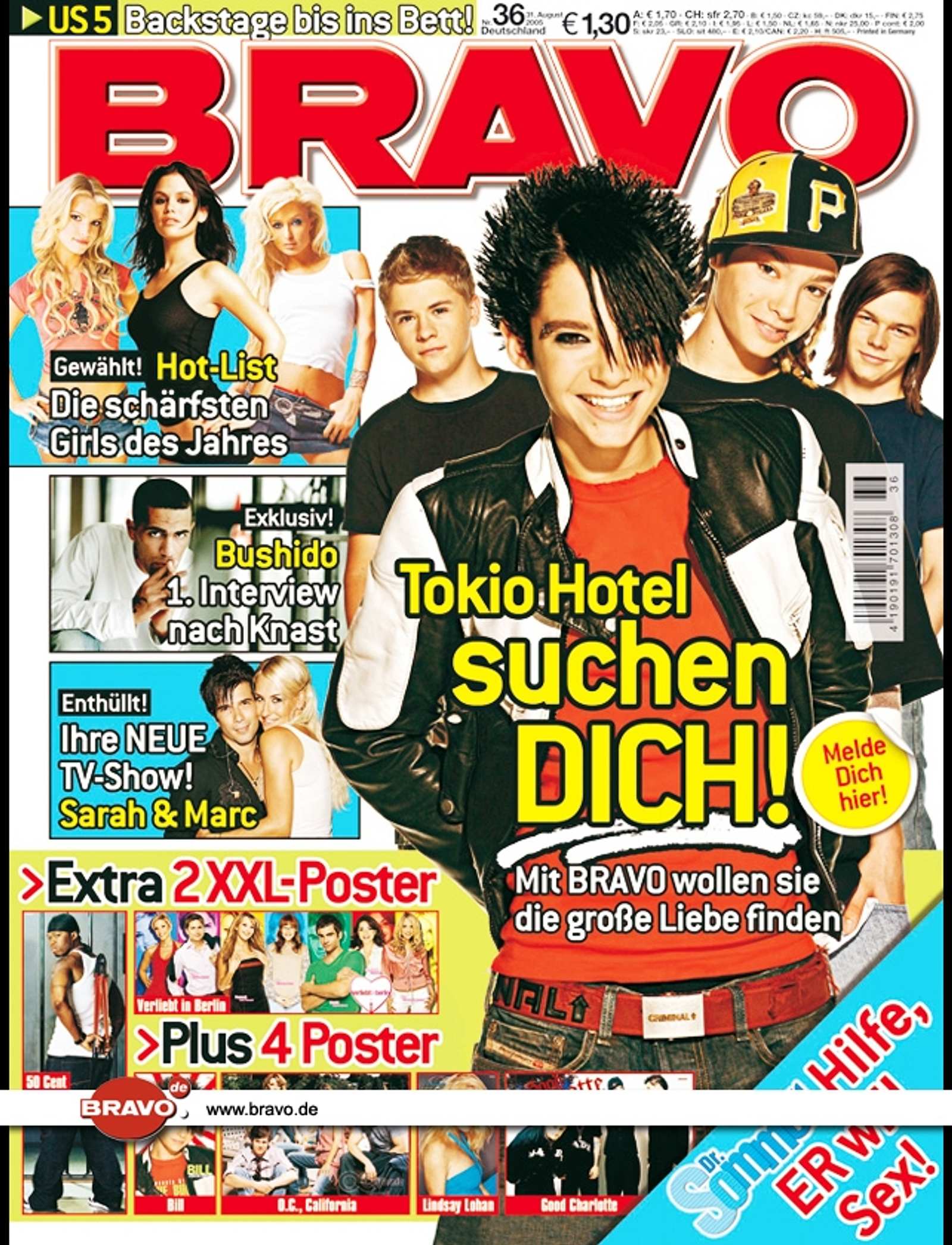 BRAVO Titelbilder 2005 BRAVO Titelbilder 2005 BRAVO