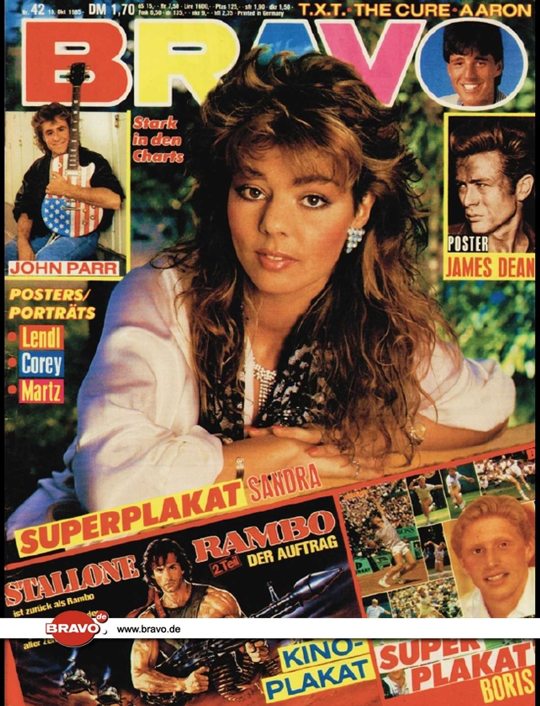 BRAVO Titelbilder 1985 BRAVO Titelbilder 1985 BRAVO