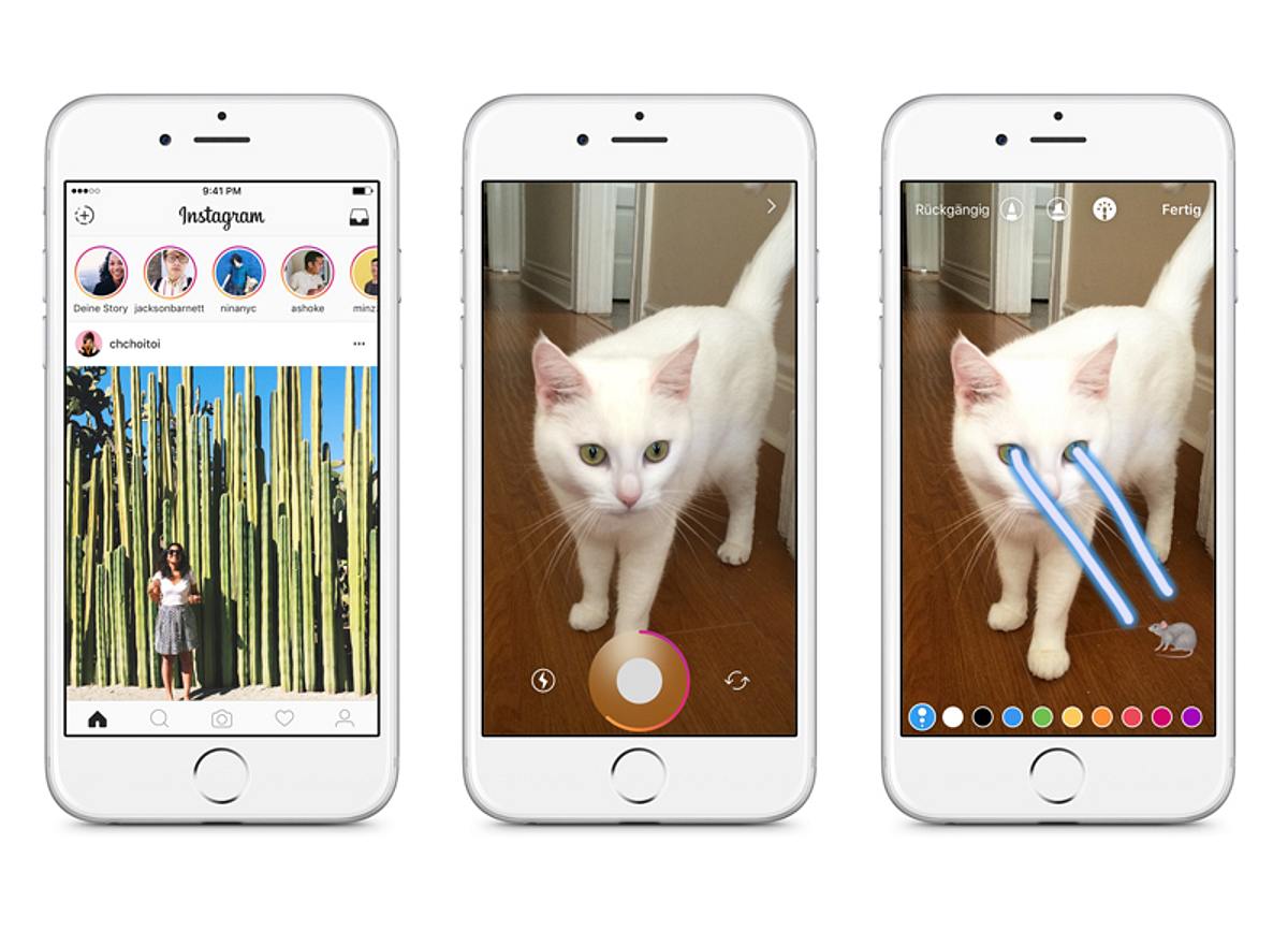 So cool kannst Du Deine Bilder in Stories bearbeiten.