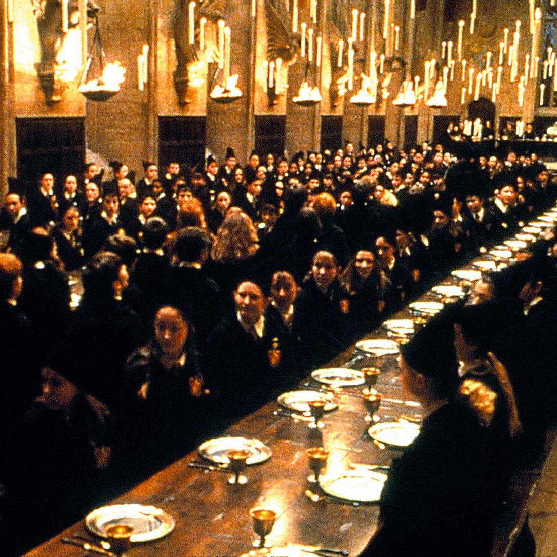 „Harry Potter“-Geheimnis: Alle Speisen in der großen Halle sind echt