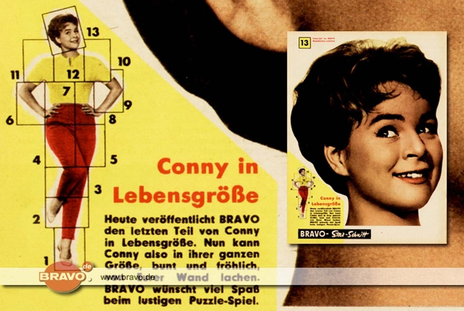 BRAVO Starschnitte 50er und 60er Jahre! BRAVO Starschnitte 50er und