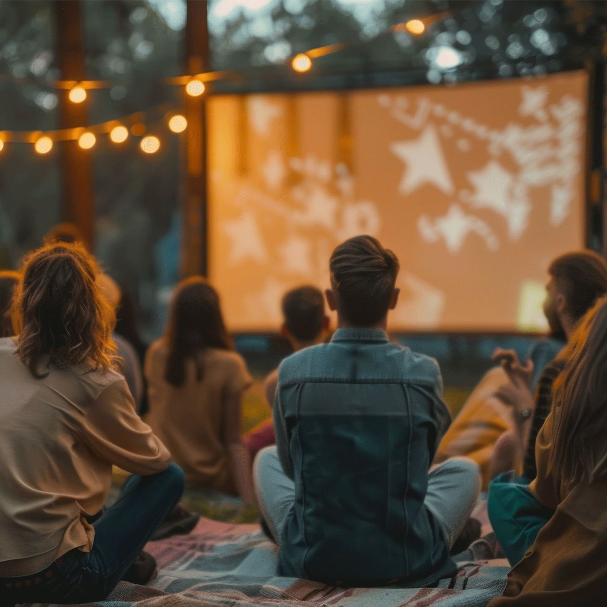 Im Sommer kannst du deine Lieblingsfilme unter freiem Himmel schauen.