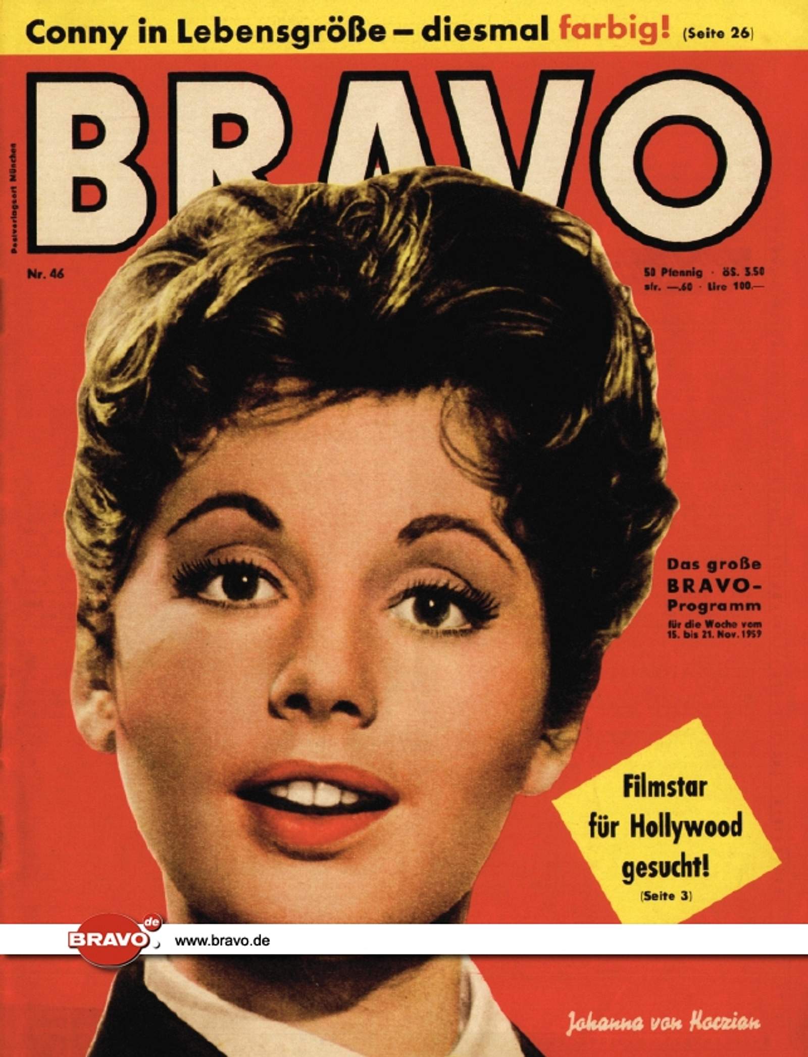 BRAVO Titelbilder 1959 BRAVO Titelbilder 1959 BRAVO
