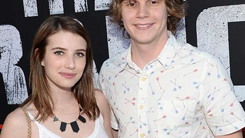 Da war noch alles in Ordnung zwischen Emma Roberts und Evan Peters. - Foto: Getty Images
