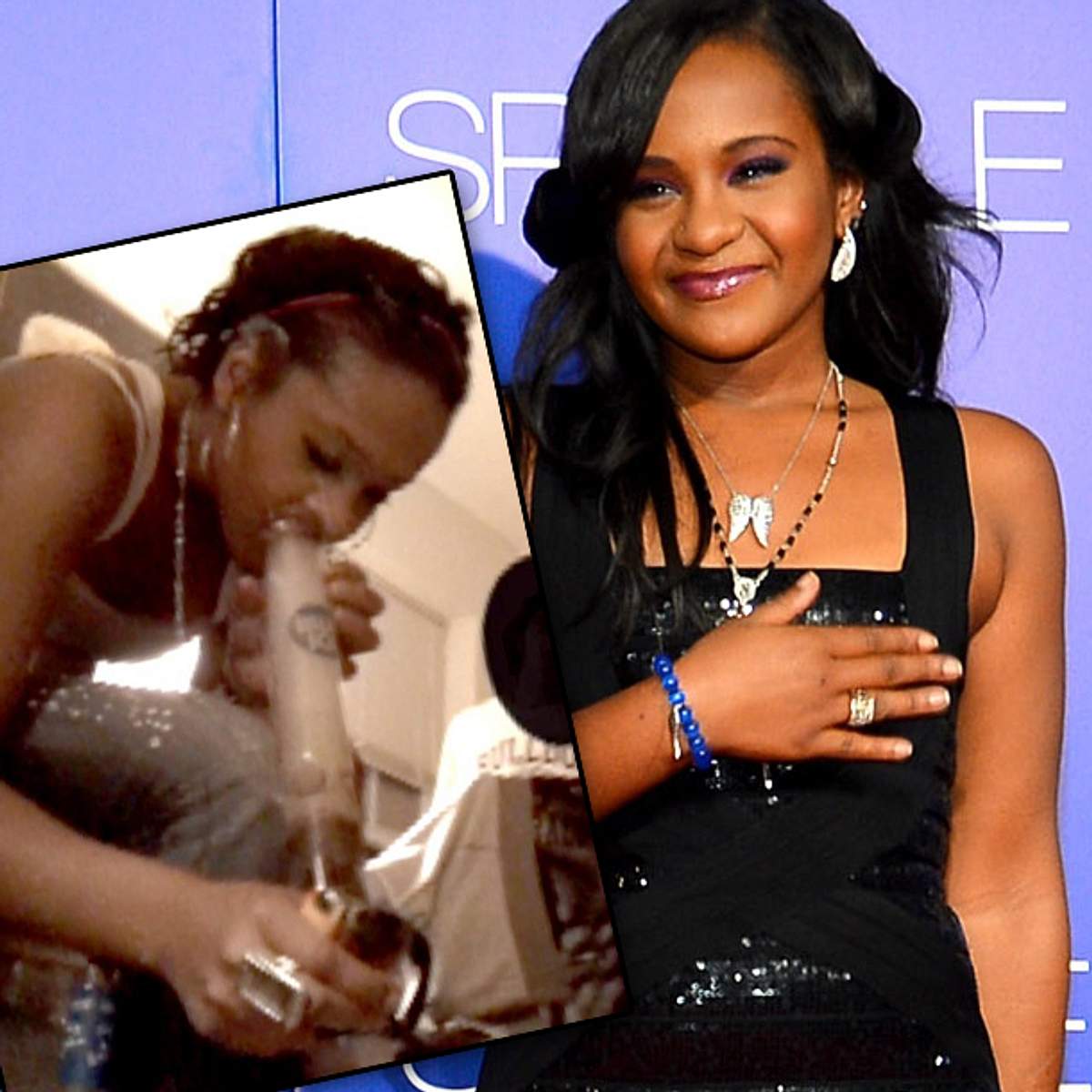 Dieses Foto von Bobbi Kristina ist im Internet aufgetaucht