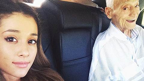 Ariana Grande und ihr Opa Frank sind ein unschlagbares Team