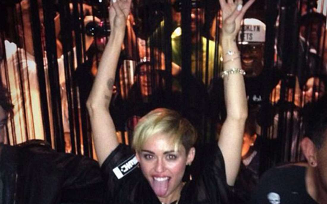 Miley Cyrus bei der SNL-After Show Party
