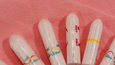Tampons gibt es in verschiedenen Größen