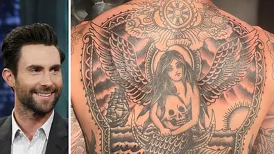 Adam Levine zeigt zeigt sein riesiges Rücken-Tattoo - Foto: Instagram/adamlevine