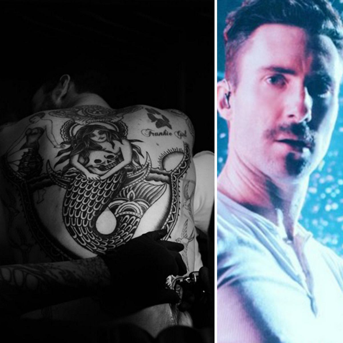 Adam Levine hat ein neues riesiges Tattoo