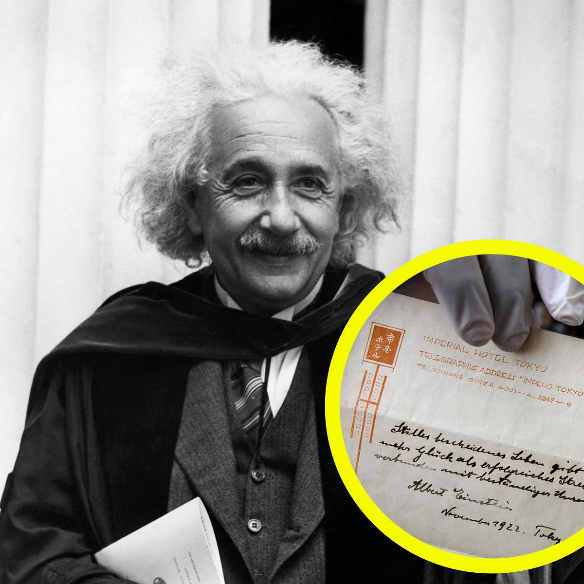 Albert Einstein: Seine geheime Glücksformel!