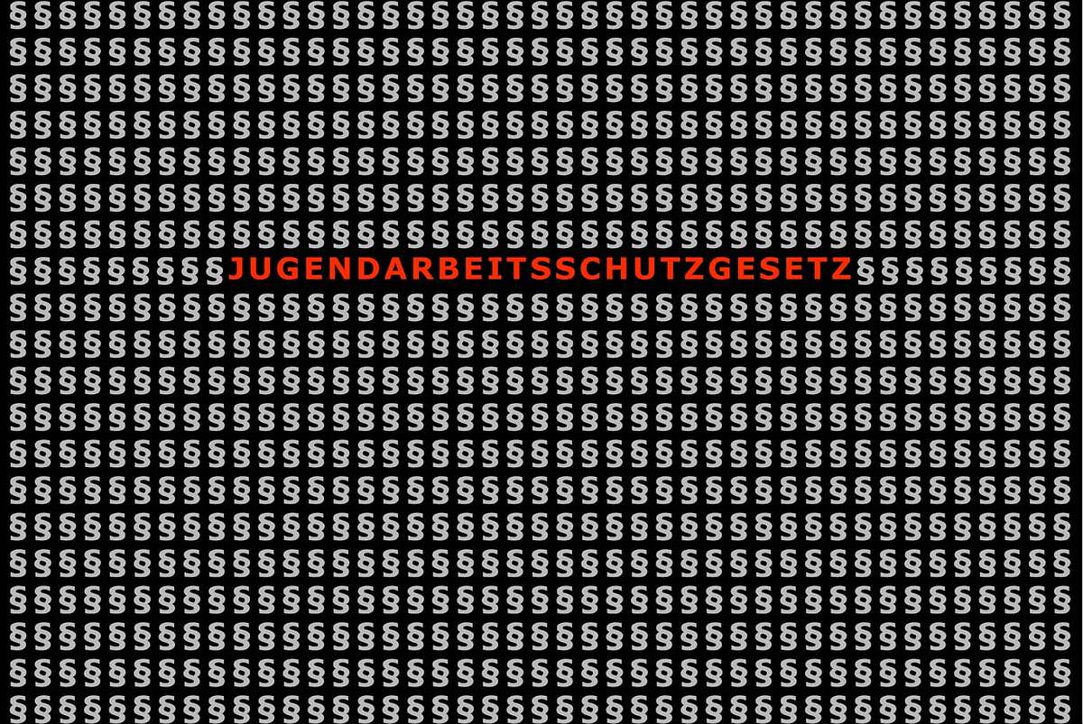 Arbeiten als Jugendlicher – Arbeitsschutzgesetz