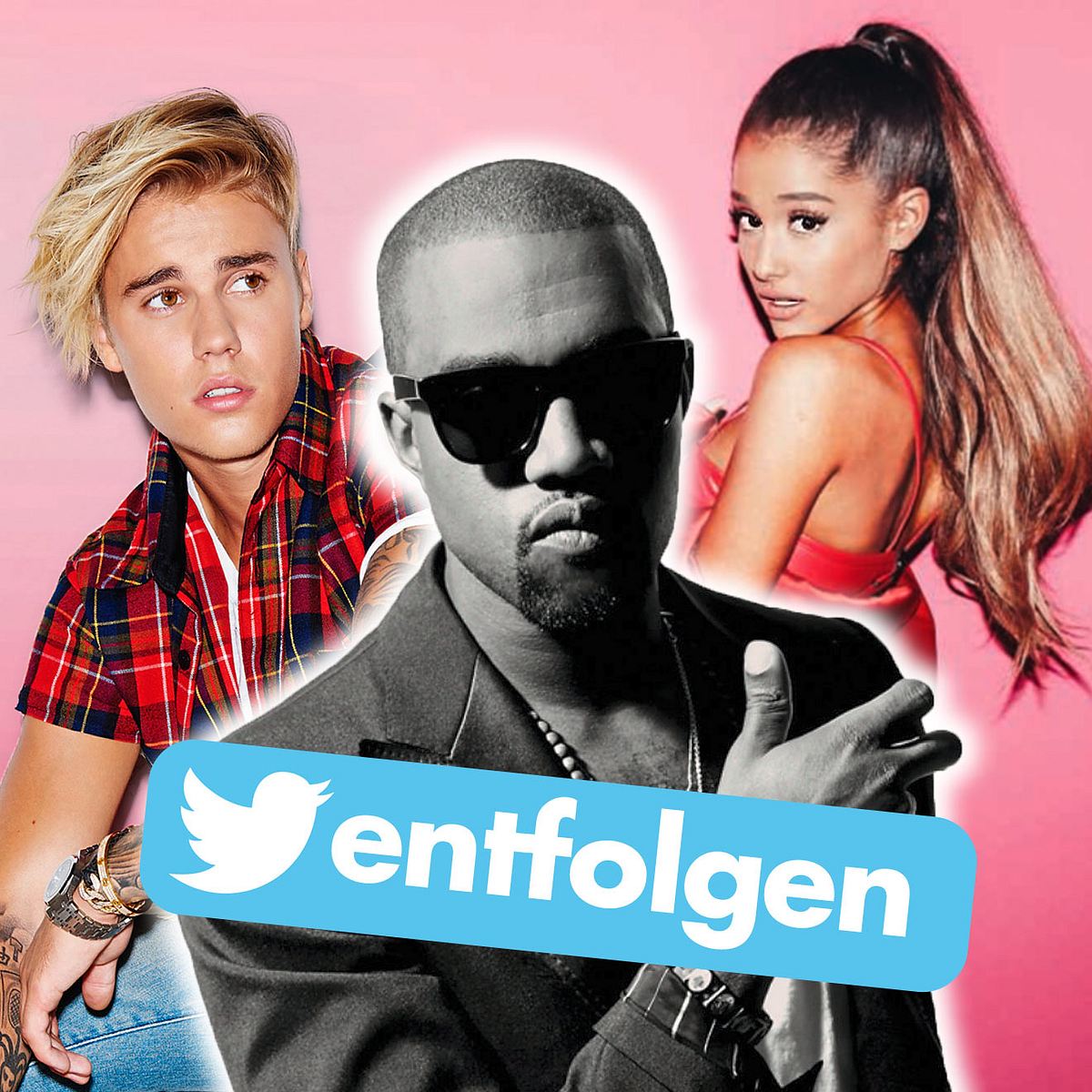 Ariana Grande, Justin Bieber und Co.: Stars entfolgen Kanye West auf Twitter