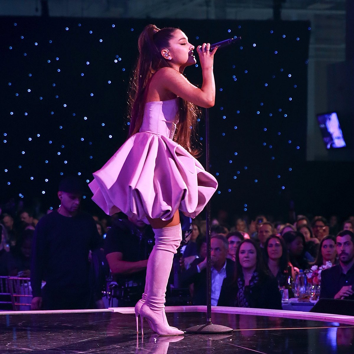 Ariana Grande bei der Verleihung der Billboard's Women In Music 2018 in New York.