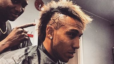 Die verrückten Frisuren der Fußballer - Foto: Instagram: Aubameyang