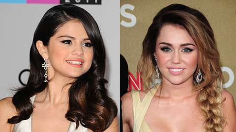 Sehen wir Sel und Miley bald nackt im Playboy? - Foto: Action Press