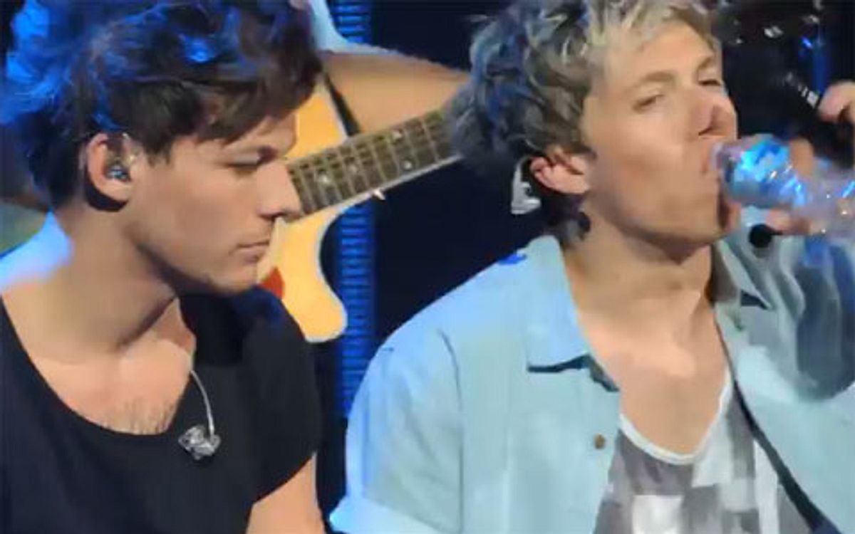 Louis und Niall von One Direction: Was trinken sie da?