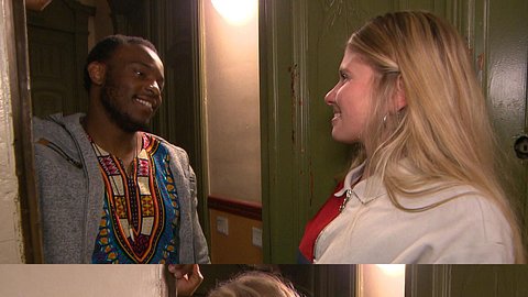 Berlin – Tag & Nacht: Flüchtling Patrice & Toni – so dramatisch ist der 1. Kuss - Foto: PR / RTLZWEI