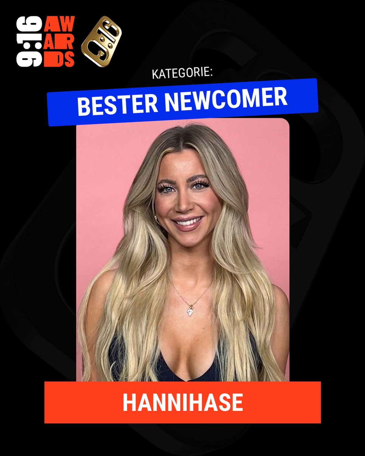 Bester Newcomer: Hannah (hannihase) Bester Newcomer: Hannah (hannihase)