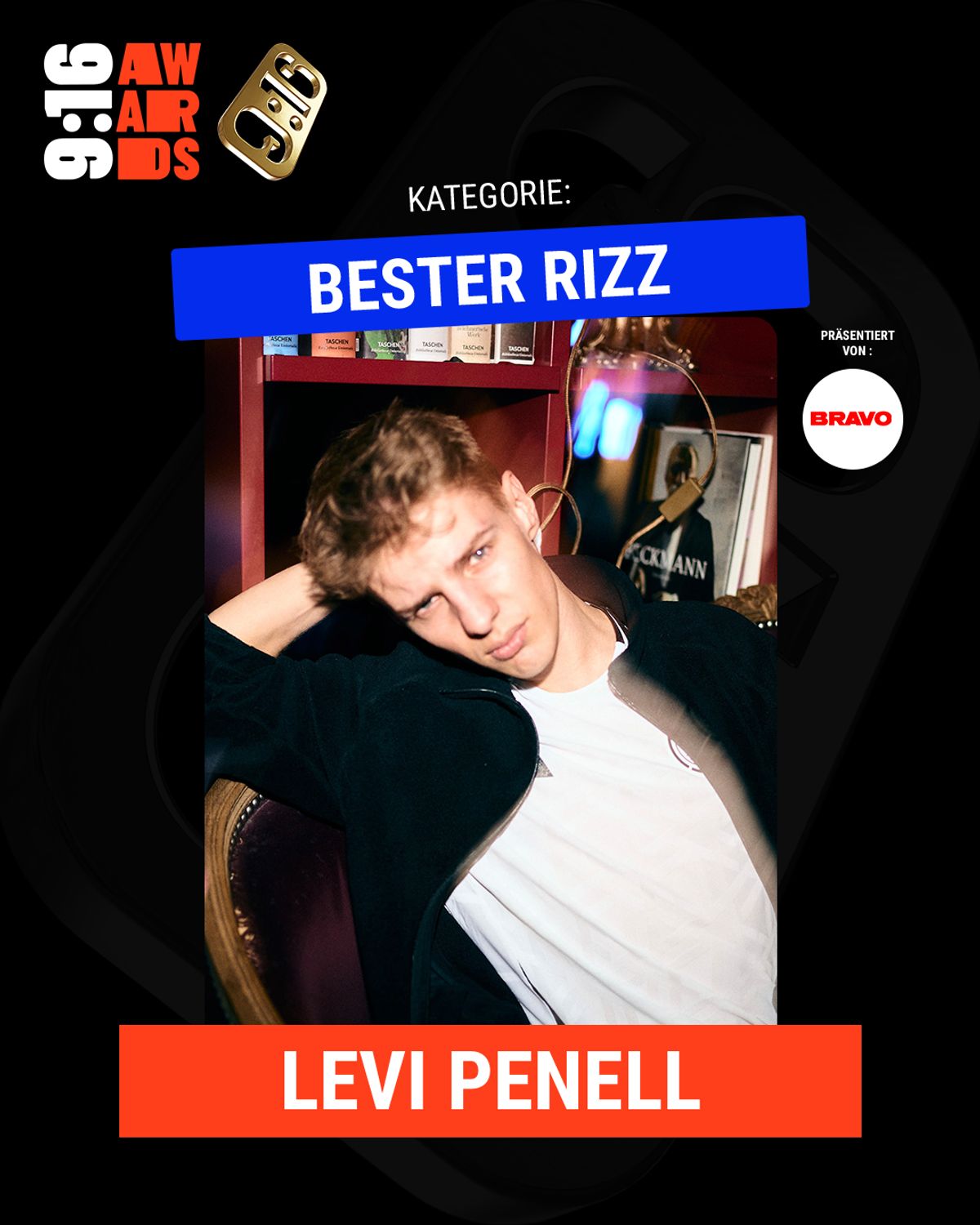 Bester Rizz – präsentiert von BRAVO: Levi Penell Bester Rizz – präsentiert von BRAVO: Levi Penell