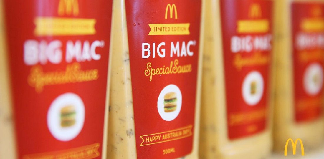 McDonalds bringt jetzt die Big-Mac-Soße in den australischen Supermarkt