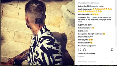 Zayn Malik - Foto: Instagram/ zaynmalik