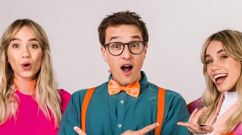 Lisa & Lena werden zusammen mit Sascha Quade die „Nickelodeon Kids‘ Choice Awards 2019: Deutschland, Österreich, Schweiz moderieren - Foto: Jasmin Striga/ Nickelodeon