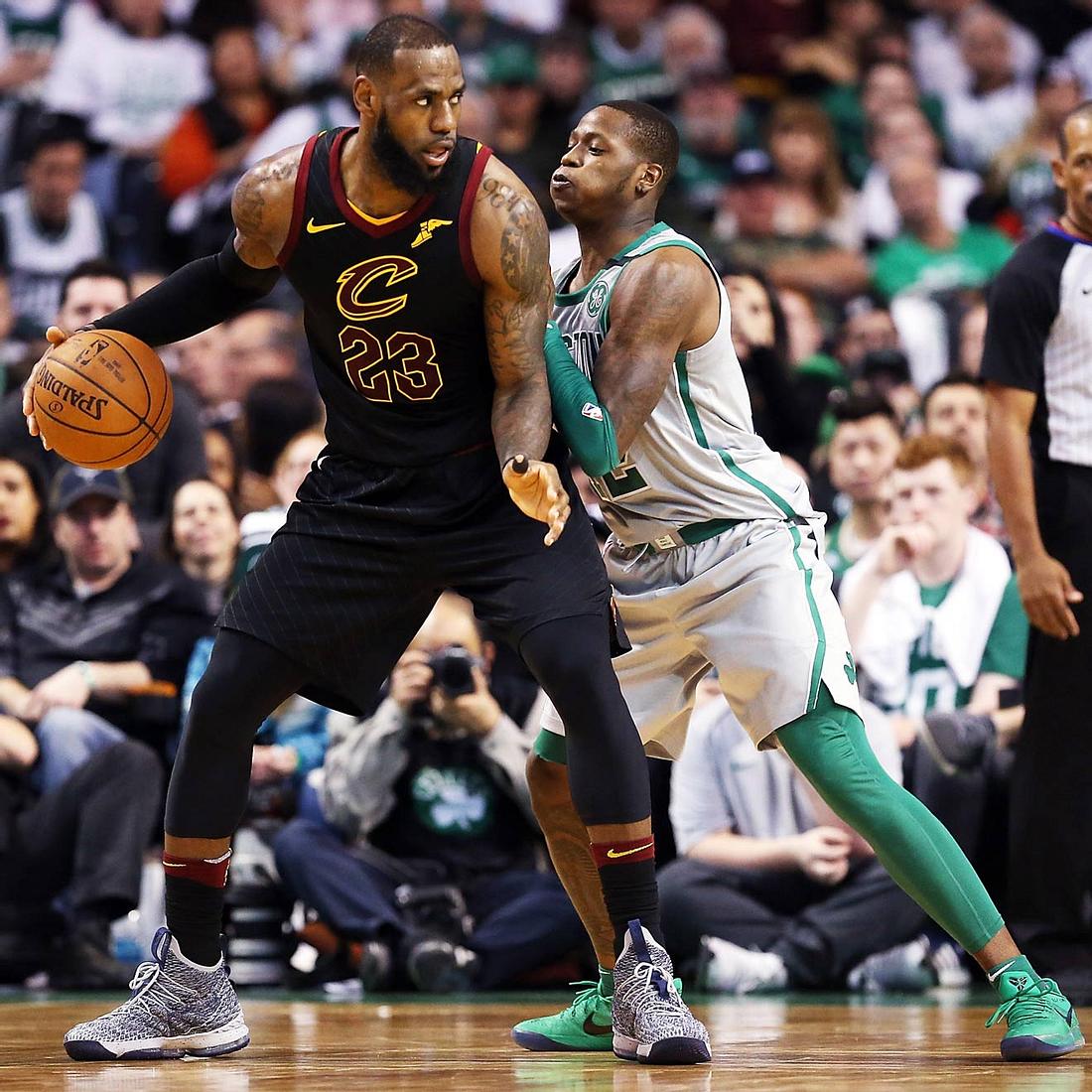Boston Celtics vs Cleveland Cavaliers NBA Finals LeBron James