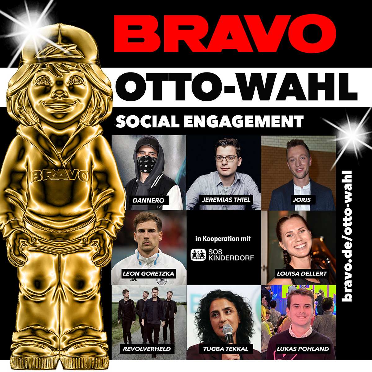 BRAVO OTTO Wahl 2022: Social Engagement