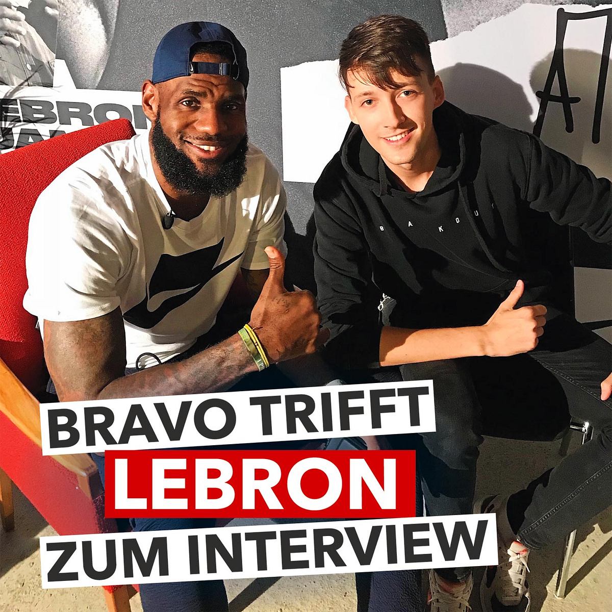 BRAVO trifft NBA-Star LeBron James zum Interview