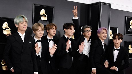 BTS auf dem roten Teppich bei den Grammys - Foto: Getty Images