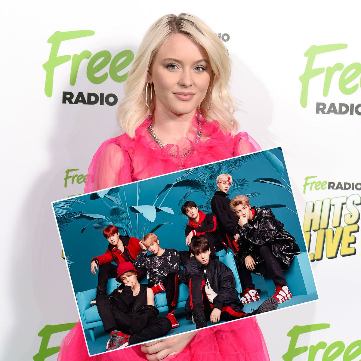 BTS supporten Freundin Zara Larsson