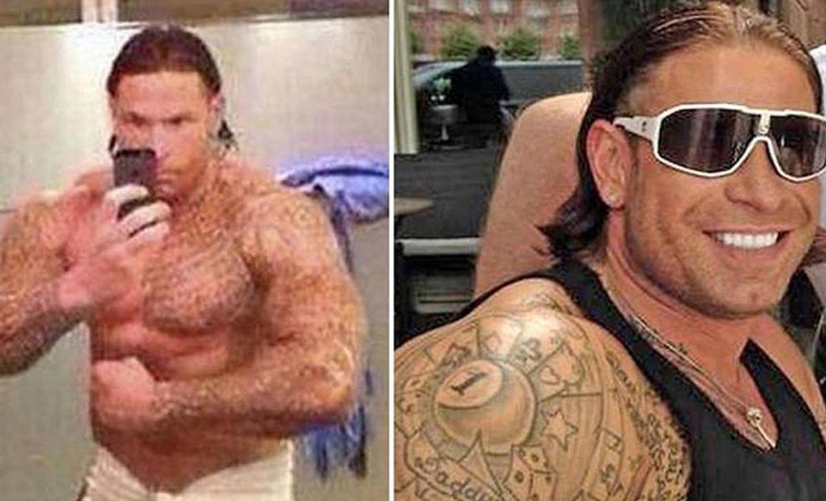 Stark: Muskel-Man Tim Wiese hält das Netz mit seinem Selfie in Atem.