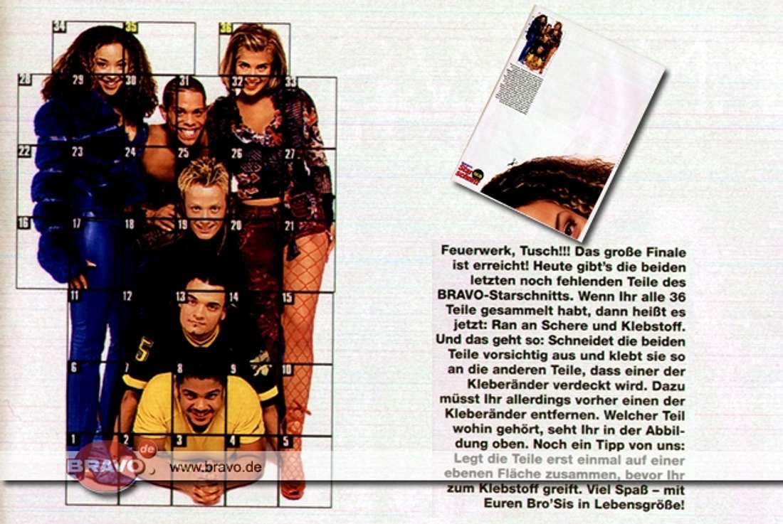 BRAVO Starschnitte ab 1990! BRAVO Starschnitte ab 1990! BRAVO