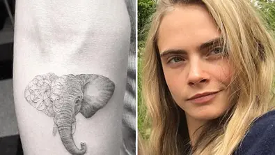 Cara Delevingne hat ein neues Tattooo! - Foto: Instagram/caradelevingne