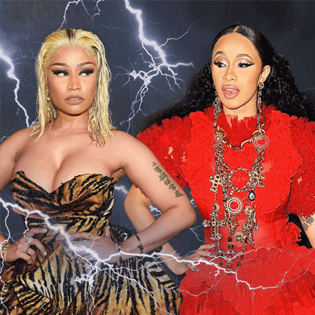 Zicken-Zoff zwischen Cardi B und Nicki Minaj.