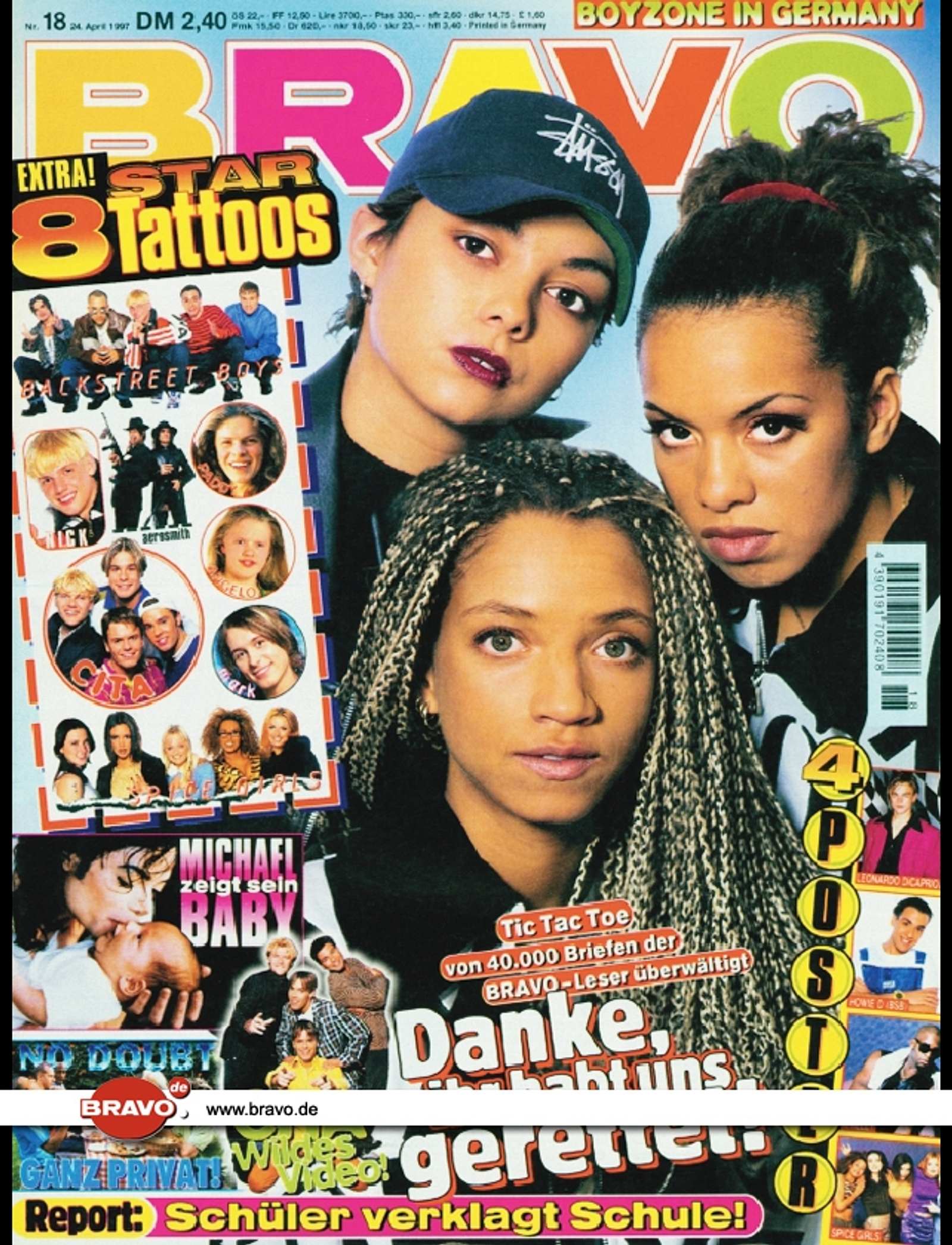 BRAVO Titelbilder 1997 BRAVO Titelbilder 1997 BRAVO