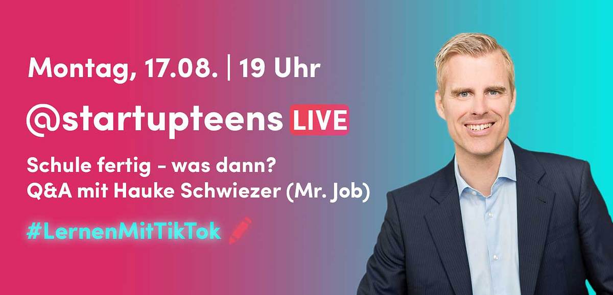 #CEOofLife: TikTok für junge Unternehmensgründer