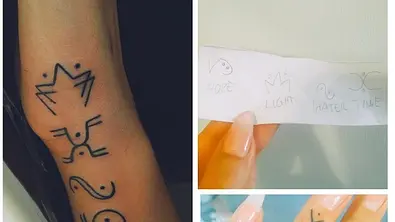 Bilder für die Ewigkeit: Stars und ihre Tattoos - Foto: instagram/chameenloca