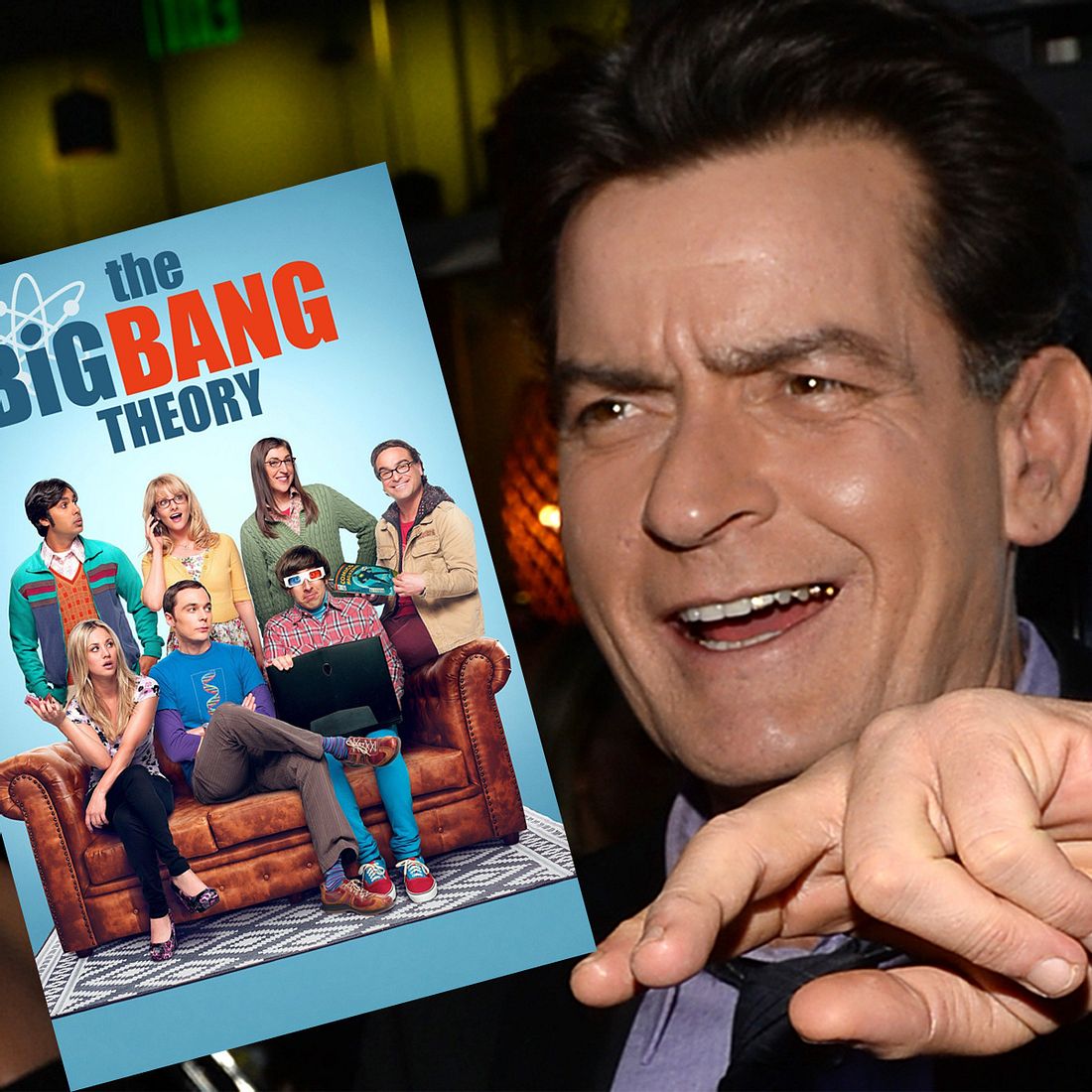 Charlie Sheen hasst The Big Bang Theory: “Stück Dreck!”