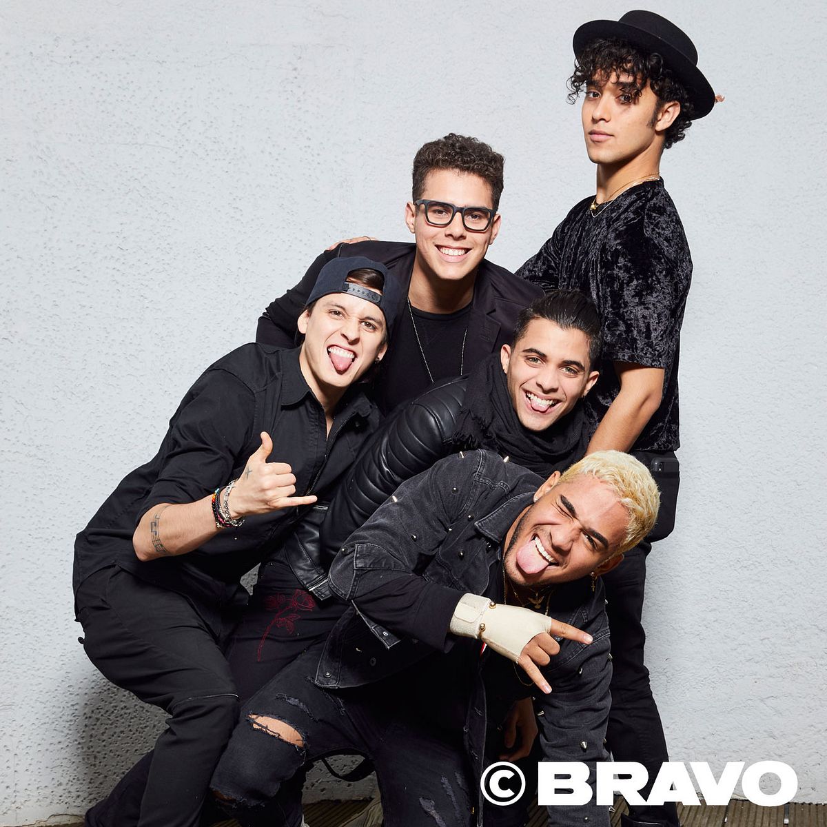 CNCO beim BRAVO-Shooting