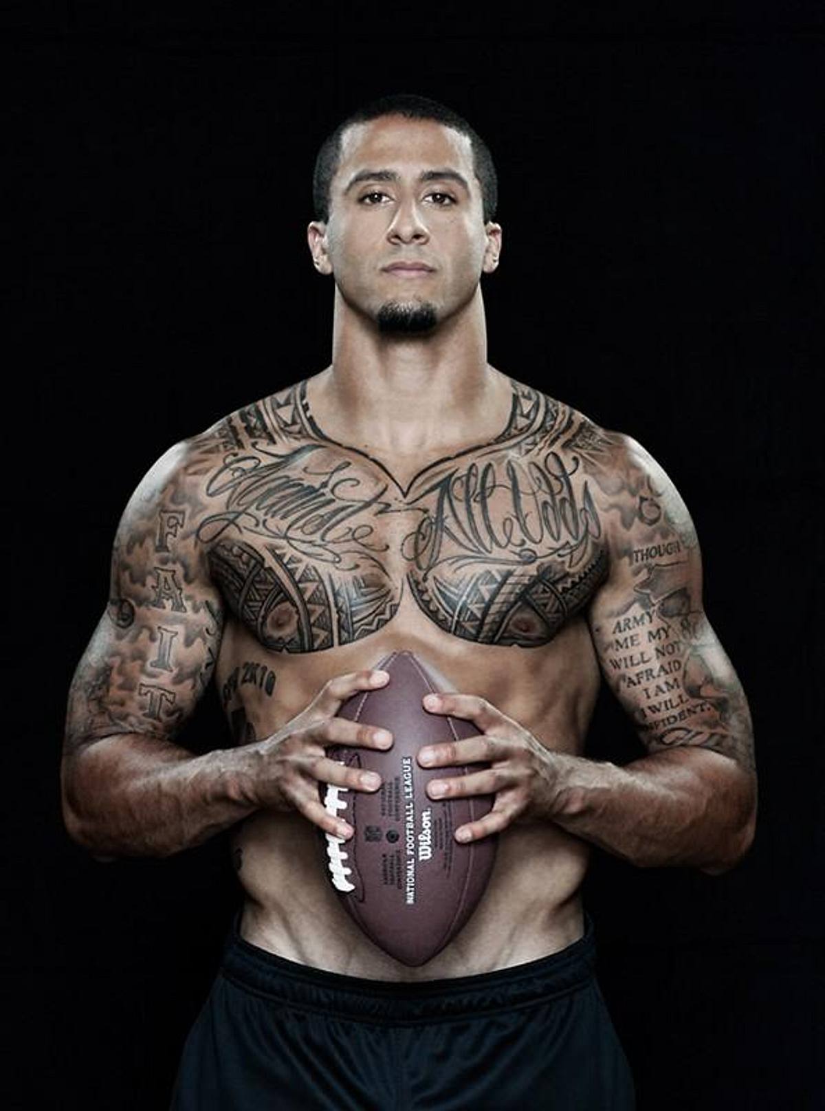 Colin Kaepernick Tattoos