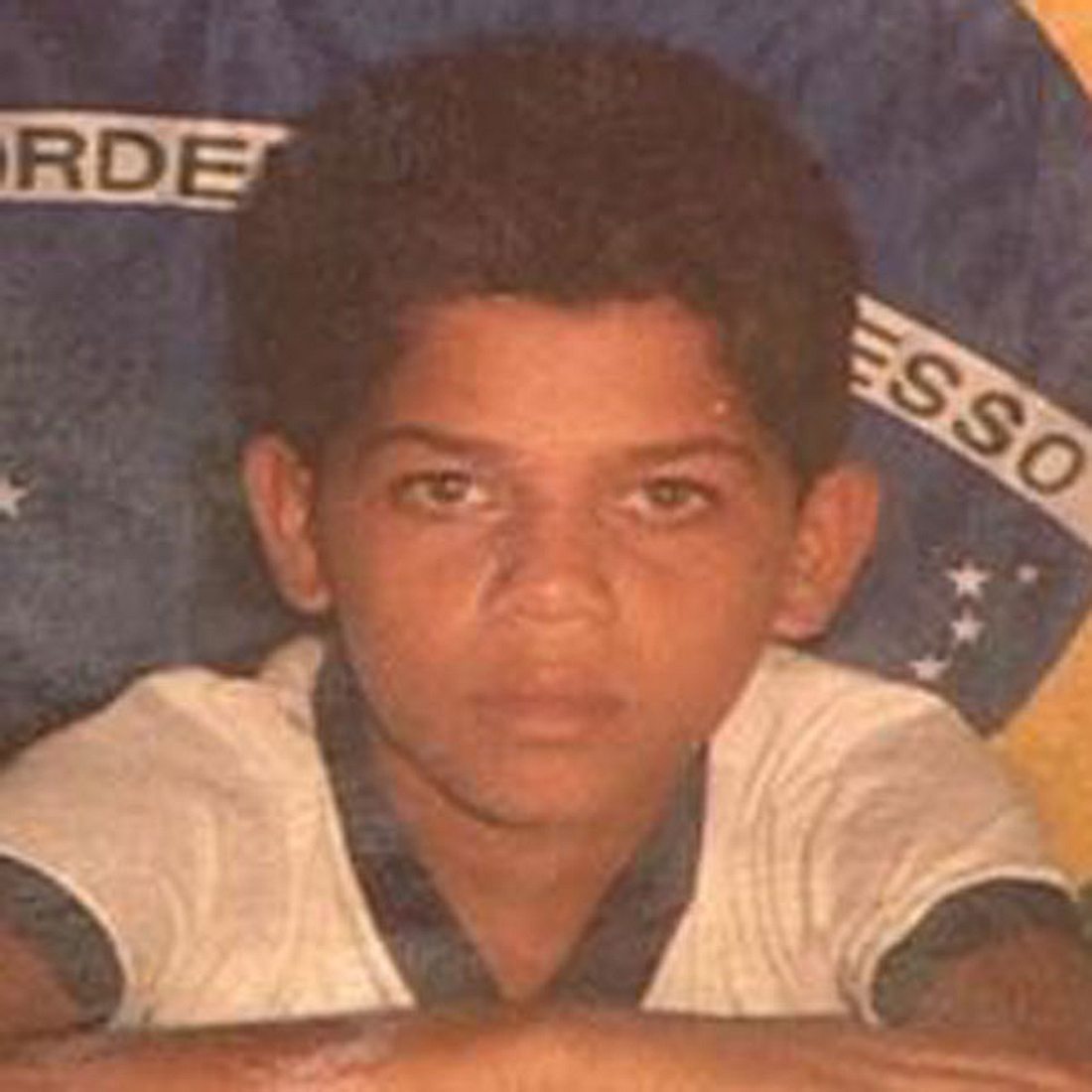 Dani Alves als Kind.