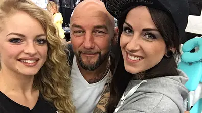 Josephine Welsch, Daniel Krause und Sina Minou waren „Berlin – Tag & Nacht“-Kollegen. - Foto: Facebook/Daniel Krause