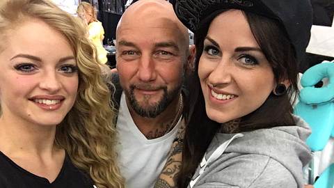Josephine Welsch, Daniel Krause und Sina Minou waren „Berlin – Tag & Nacht“-Kollegen. - Foto: Facebook/Daniel Krause