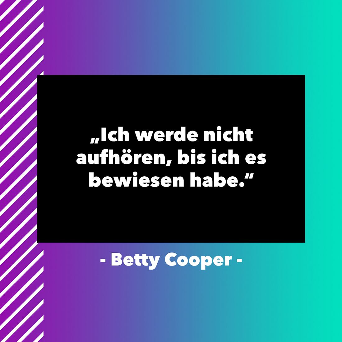 Die besten "Riverdale"Sprüche Betty Cooper liebt Beweise "Riverdale