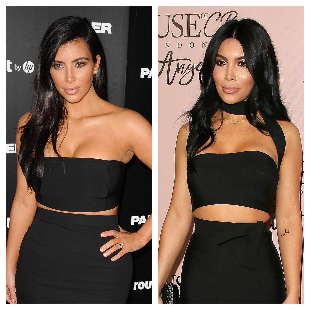 Die Doppelgänger der Stars Kim Kardashian Kami Osman