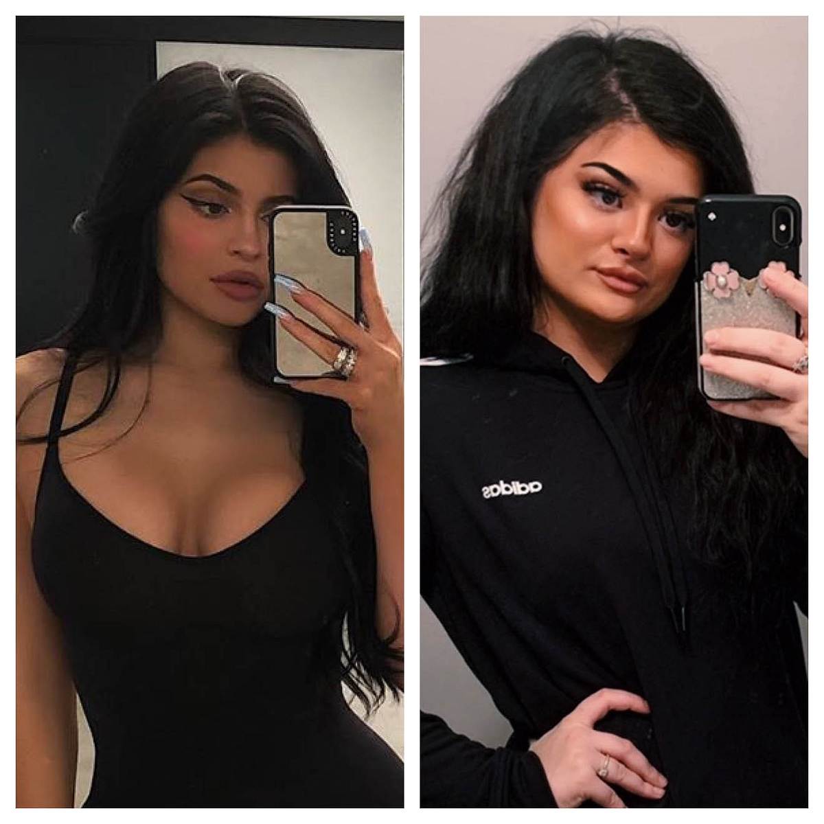 Die Doppelgänger der Stars Kylie Jenner Gaby Waters