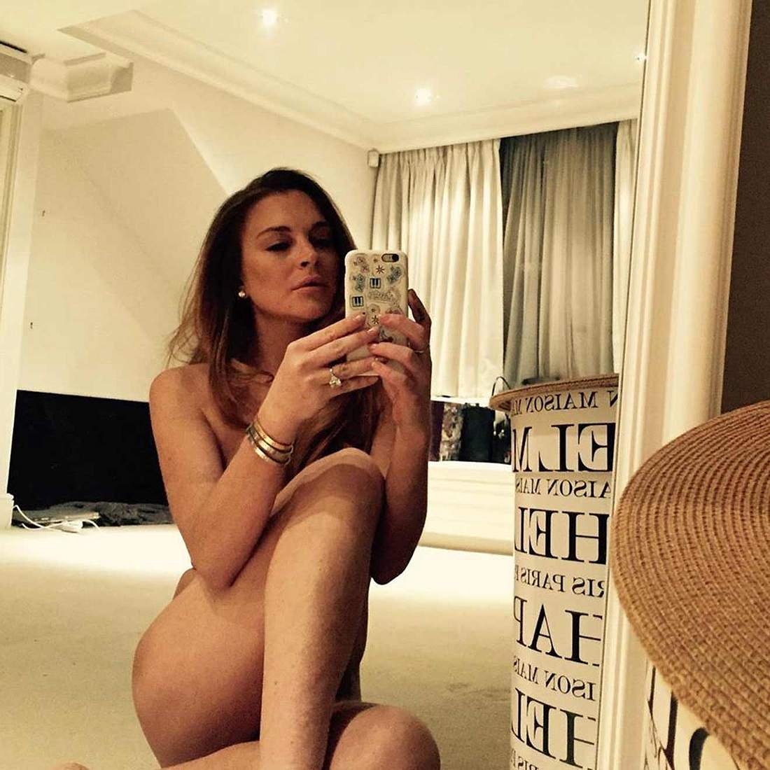 Die Insta-Nacktbilder der Stars Lindsay Lohan